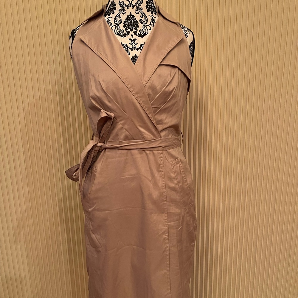 Ann Taylor faux wrap dress